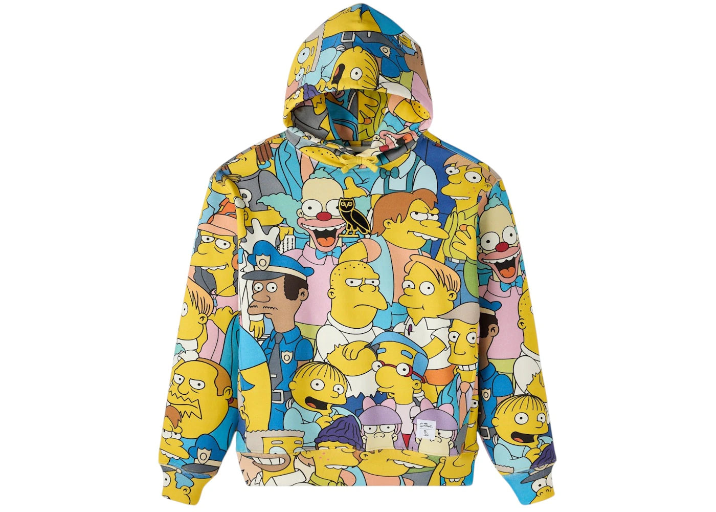 OVO The Simpsons All Over Print Hoodie Multi - vue secondaire A