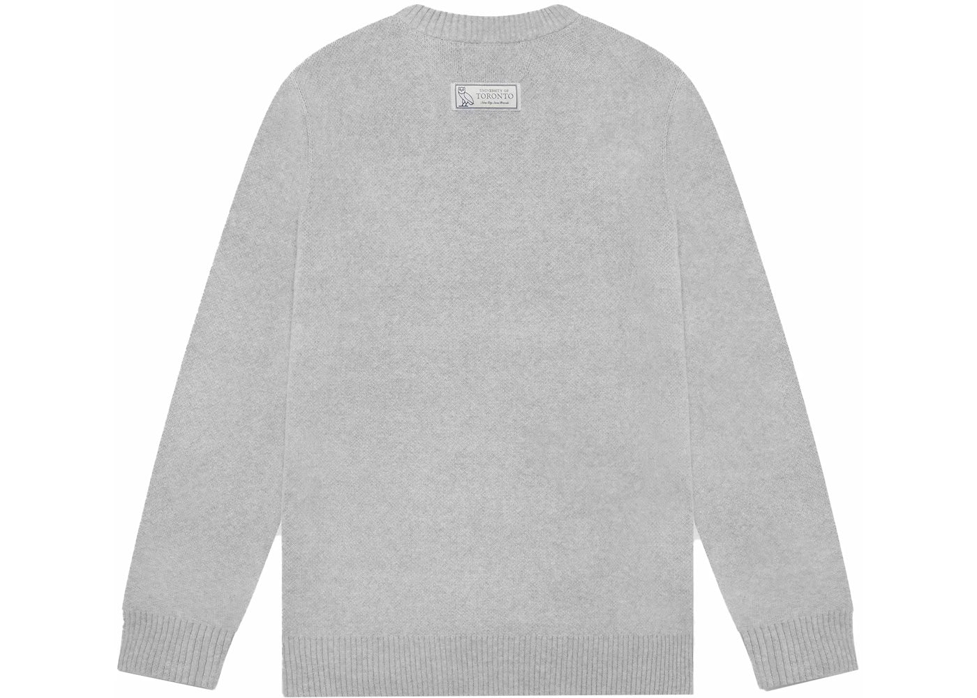 OVO U Of T Crewneck Sweater Heather Grey - vue secondaire B
