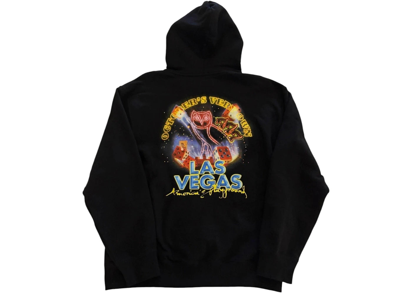 OVO Wynn Las Vegas Playground Hoodie Black - vue secondaire A