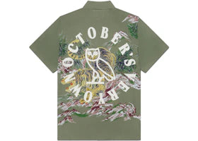 OVO X Avanti Silk Shirt Olive - vue 360