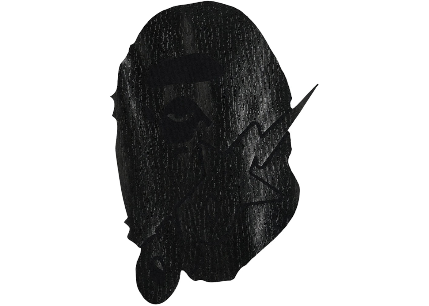 OVO x BAPE-STA Crocodile Print Tee Black - vue secondaire B