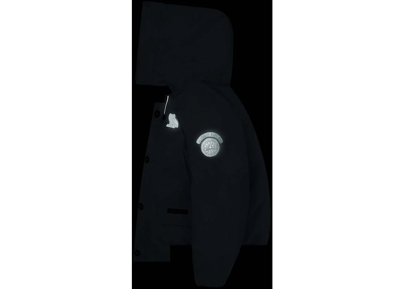 OVO x Canada Goose Chilliwack Bomber White - vue secondaire B