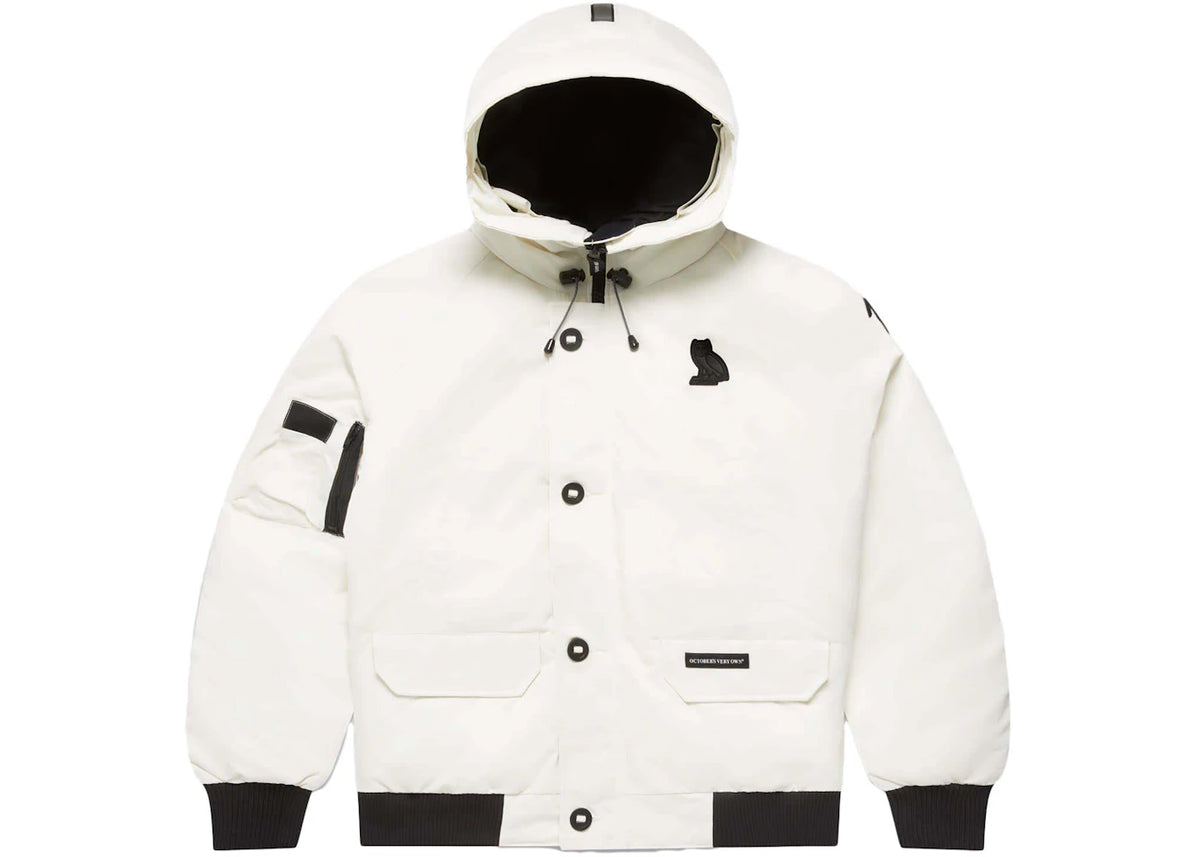 OVO x Canada Goose Chilliwack Bomber White - vue secondaire A