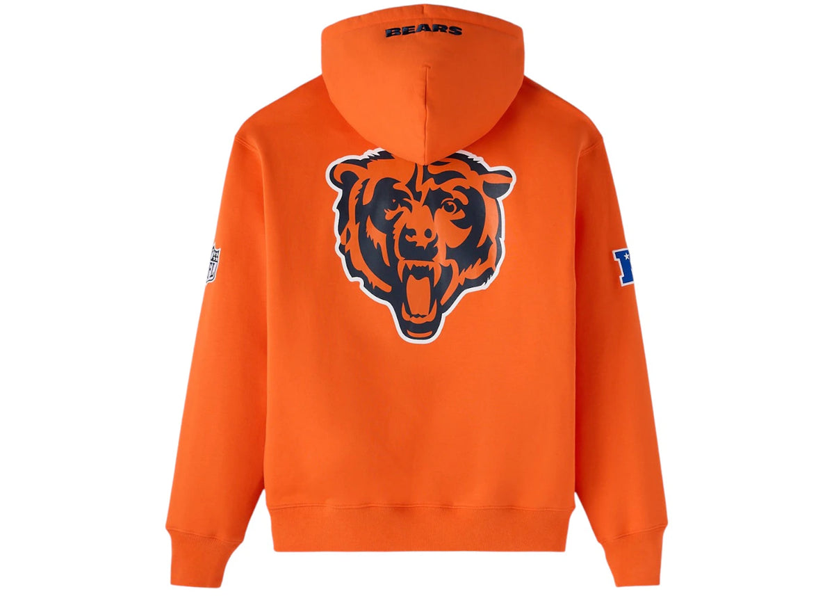 OVO x NFL Chicago Bears OG Owl Hoodie Orange - vue secondaire B
