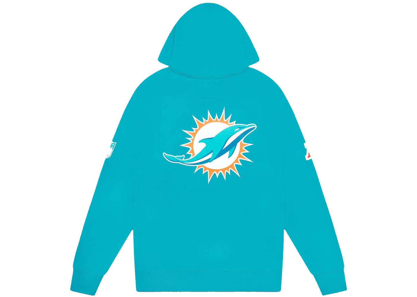 OVO x NFL Miami Dolphins OG Owl Hoodie Teal - vue secondaire B