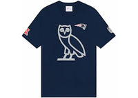 OVO x NFL New England Patriots Game Day T-Shirt Blue