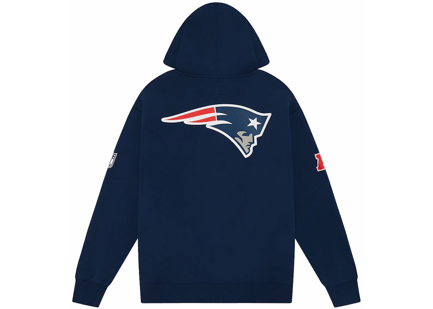 OVO x NFL New England Patriots OG Hoodie Blue - vue secondaire B