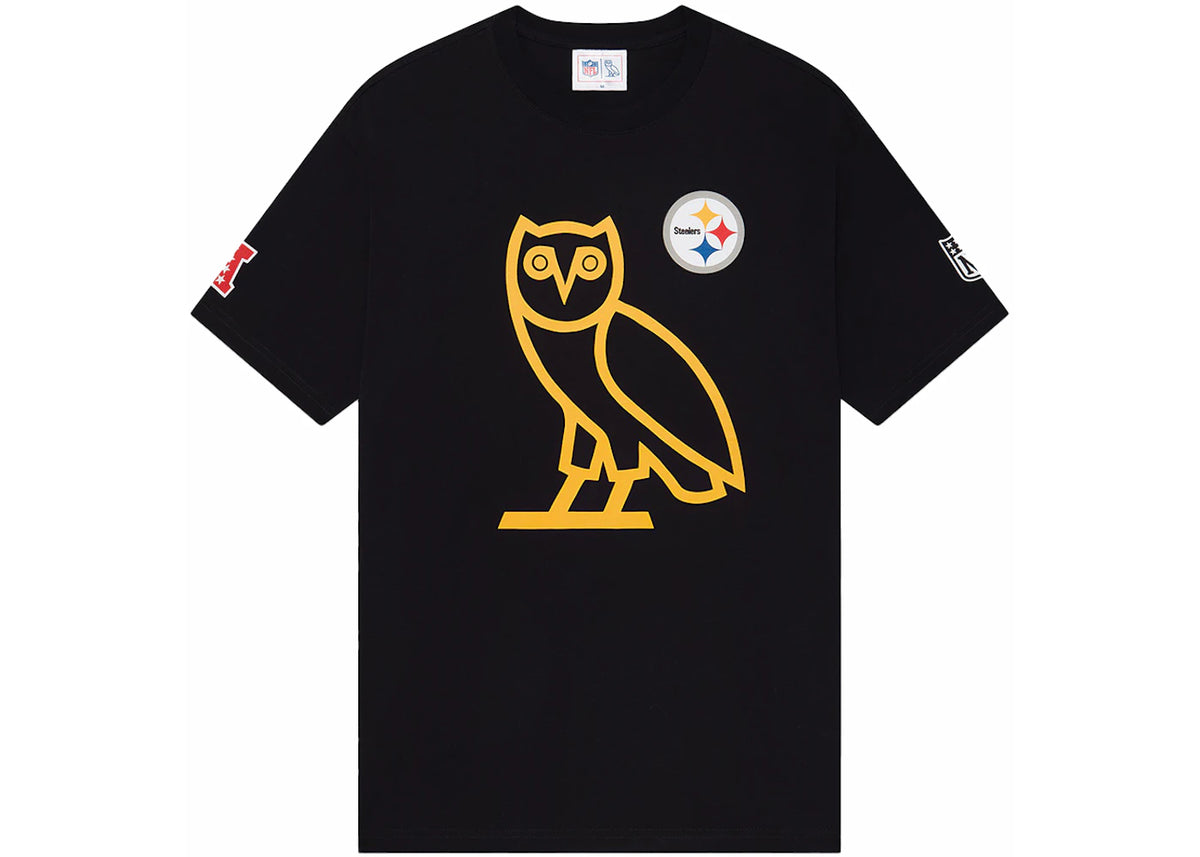 OVO x NFL Pittsburgh Steelers Game Day T-Shirt Black - vue secondaire A