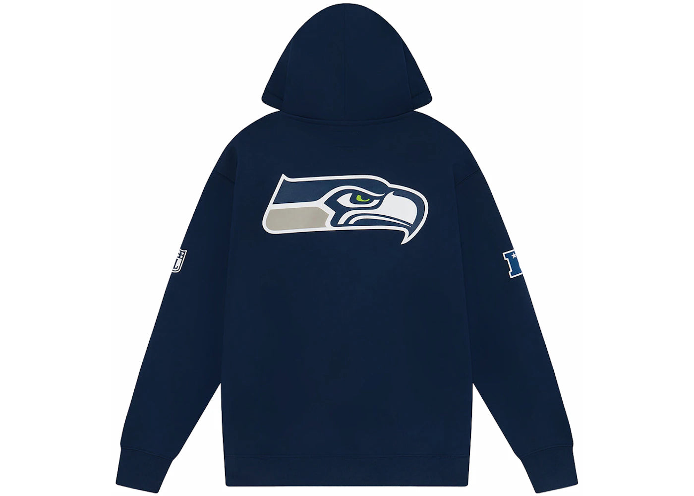 OVO x NFL Seattle Seahawks OG Hoodie Blue - vue secondaire B