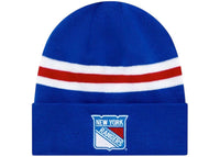 OVO x NHL New York Rangers Beanie Hat Blue