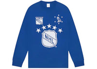 OVO x NHL New York Rangers L/S T-shirt Blue