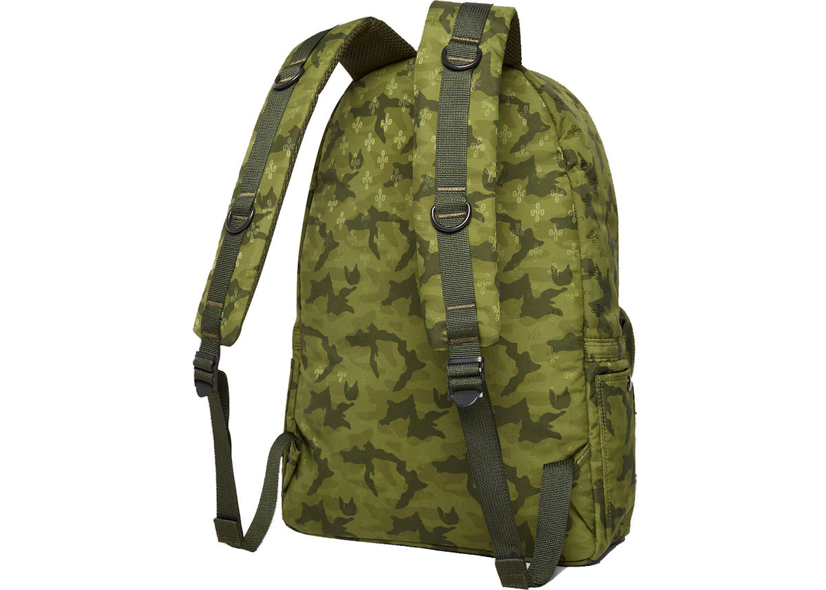 OVO x Porter Daypack Green Camo - vue secondaire A