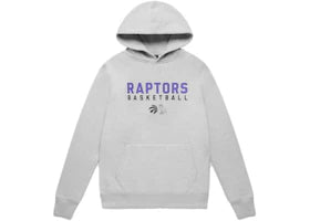 OVO x Raptors Pre-Game Hoodie Grey - vue 360