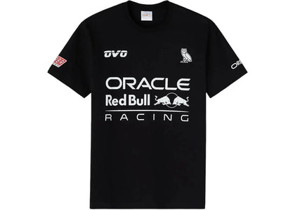 OVO x Red Bull Racing Team T-shirt Black - apparel view 2