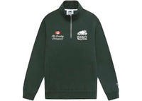 OVO x Roots Half Zip Sweatshirt Green