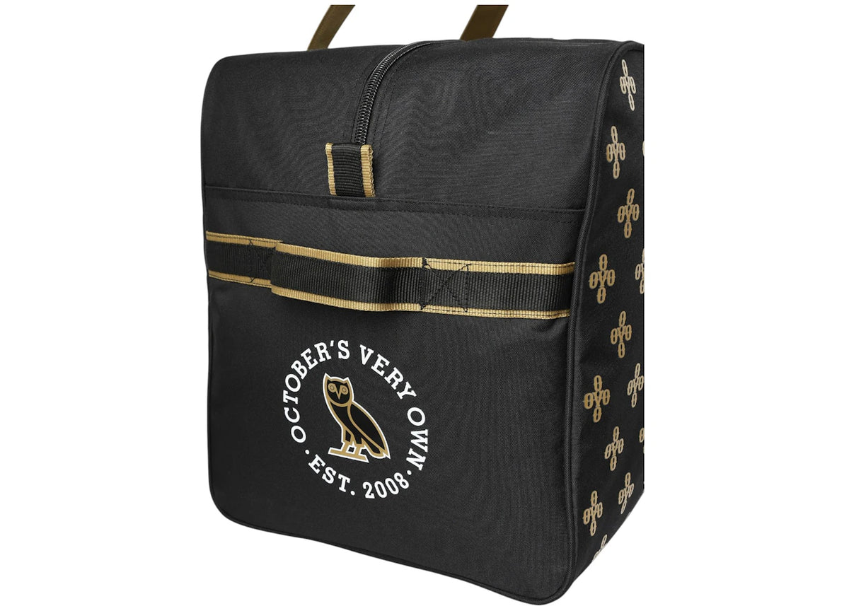 OVO x Sherwood Team Junior Carry Bag Black/Gold - vue secondaire A