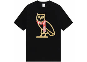 OVO x Toronto FC OG Owl Tee Black - vue 360