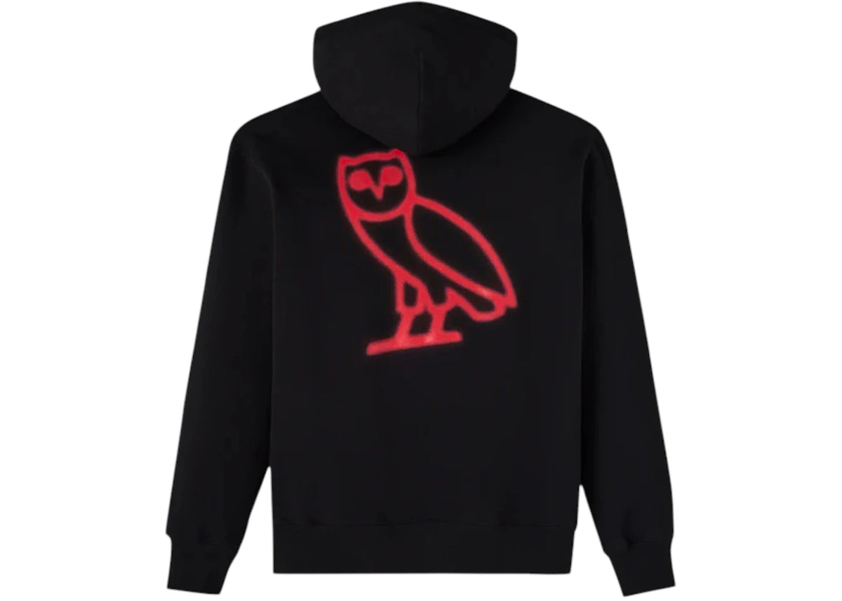 OVO x WWE New World Order Full-Zip Hoodie Black - vue secondaire B