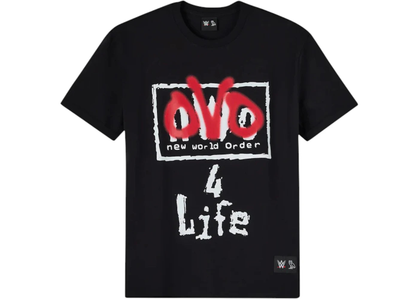 OVO x WWE OVO 4 Life Tee Black - vue secondaire A