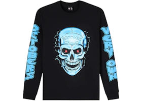 OVO x WWE Stone Cold Steve Austin L/S Tee Black - vue 360