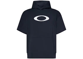 Oakley Enhance Qd Fleece Short Sleeve 5 0 Hoodie Pitch Black - vue 360