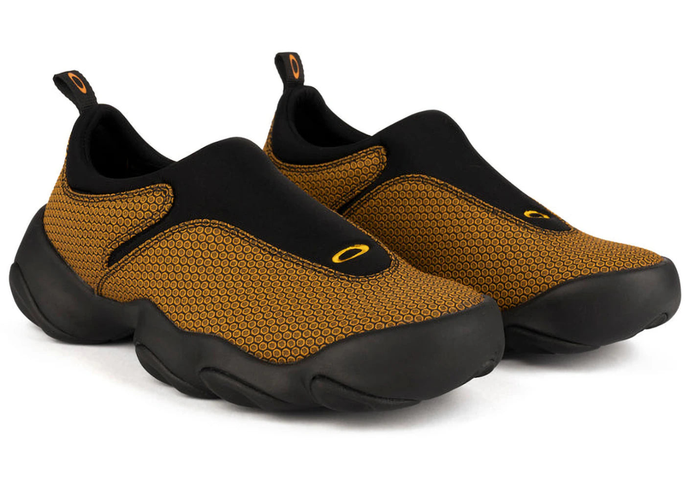 Oakley Factory Team Flesh Brain Dead Jacquard Yellow Black - vue secondaire B
