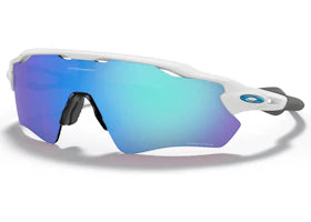 Oakley Radar EV Path Sunglasses Polished White/Prizm Sapphire (OO9208-7338) - vue 360