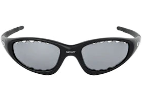 Oakley x SATISFY Straight Jacket 99 Sunglasses Matte Black - vue 360
