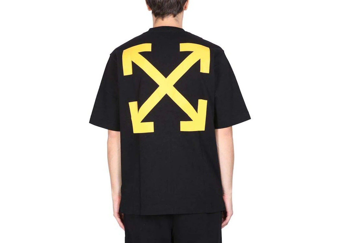 OFF-WHITE Arrow Carav Mercy Skat S/S Tee Black/White - vue secondaire A
