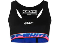 OFF-WHITE Athleisure Logo Bra Top Black/Blue/Pink
