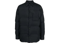 OFF-WHITE Button-Front Puffer Jacket Black