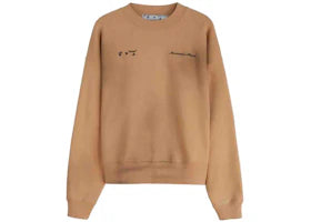 OFF-WHITE C/O Project Maybach L/S Sweatshirt Beige - vue 360