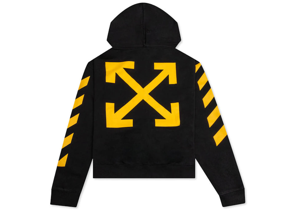 OFF-WHITE Caravaggio Narcis Over Hoodie Black - vue secondaire A