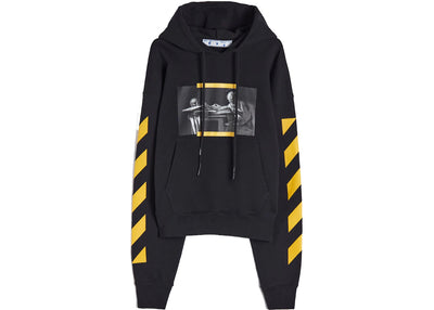 OFF-WHITE Caravaggio Painting Hoodie Black/Yellow