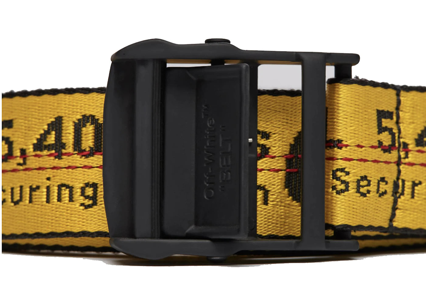 OFF-WHITE Classic Industrial Belt (FW21) Yellow/Black