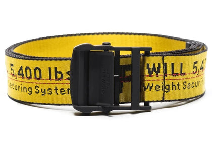 OFF-WHITE Classic Industrial Belt Yellow/Black - product view 2