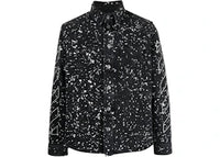 OFF-WHITE Diag Outline Design Shirt Black