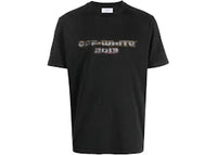 OFF-WHITE Logo-Print Cotton T-shirt Black