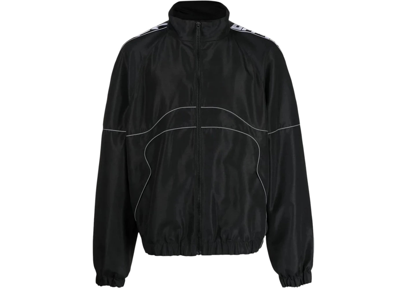 OFF-WHITE Logoband Piping Track Jacket Black - vue secondaire A