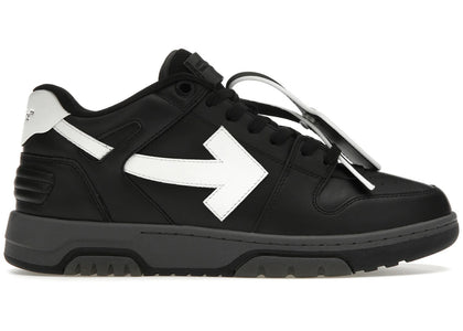 OFF-WHITE Out Of Office OOO Low Tops Black Grey White FW23 - authentic OFF-WHITE sneakers