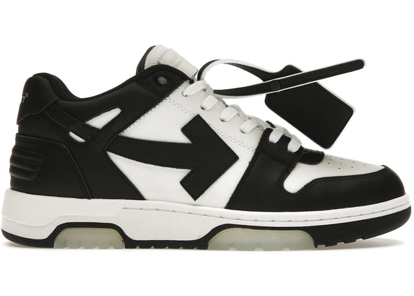 Off-White Out Of Office Calf Leather Panda sneakers - authentic OFF-WHITE shoes