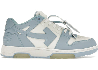 Off-White Out Of Office Calf Leather White Baby Blue - authentic OFF-WHITE sneakers