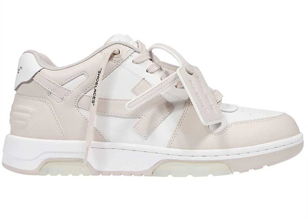 Off-White Out Of Office Calf Leather White Beige sneakers - authentic OFF-WHITE shoes