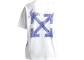 OFF-WHITE Pen Arrows Regular T-shirt White/Purple