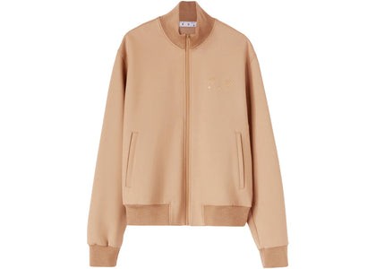 OFF-WHITE Quote Wool Slim Tracktop Camel - authentic OFF-WHITE product