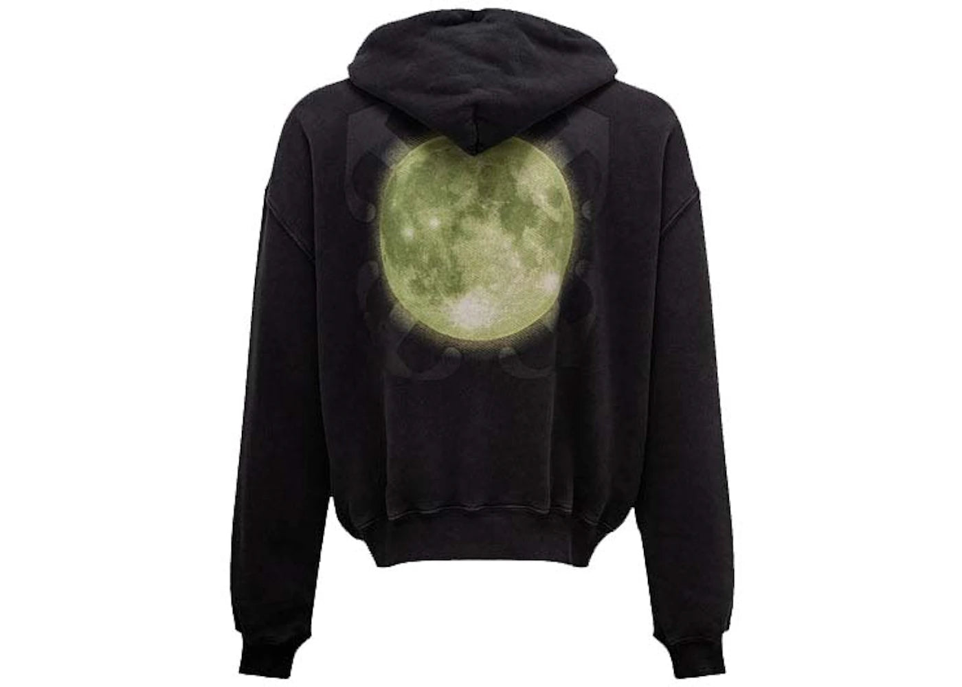 OFF-WHITE Super Moon Cotton Hoodie Black