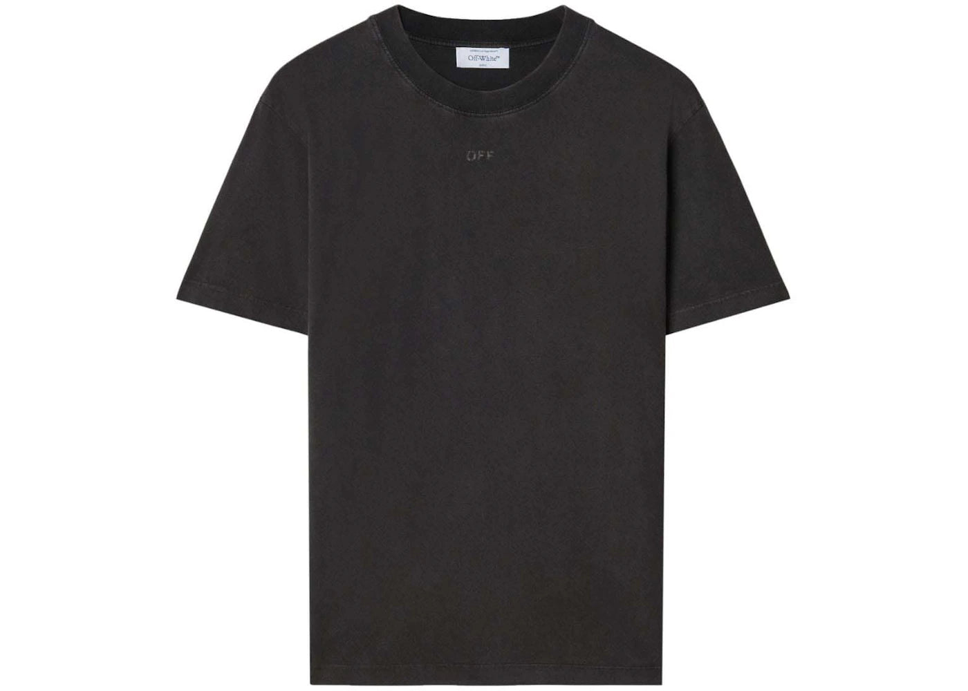 OFF-WHITE Super Moon Cotton T-shirt Black - vue secondaire A