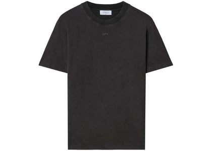 OFF-WHITE Super Moon Cotton T-shirt Black - apparel view 2