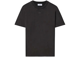 OFF-WHITE Super Moon Cotton T-shirt Black - vue 360