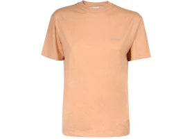 OFF-WHITE Women's Diag Regular Fit T-Shirt Brown - vue 360